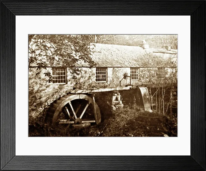 Framed Print : Mill at Gill Banks, Eskdale, Lake District