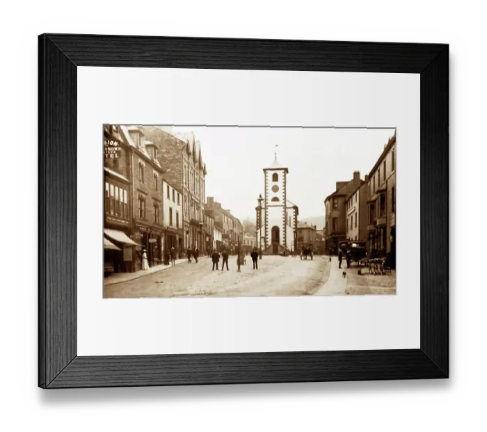 Framed Print : Keswick Market Place Framed Print : Keswick Market Place