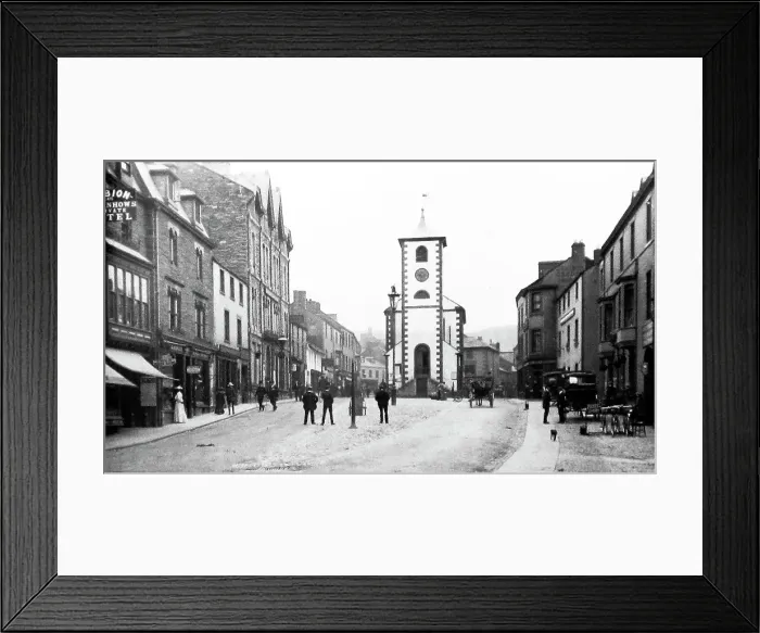 Framed Print : Keswick Market Place Framed Print : Keswick Market Place
