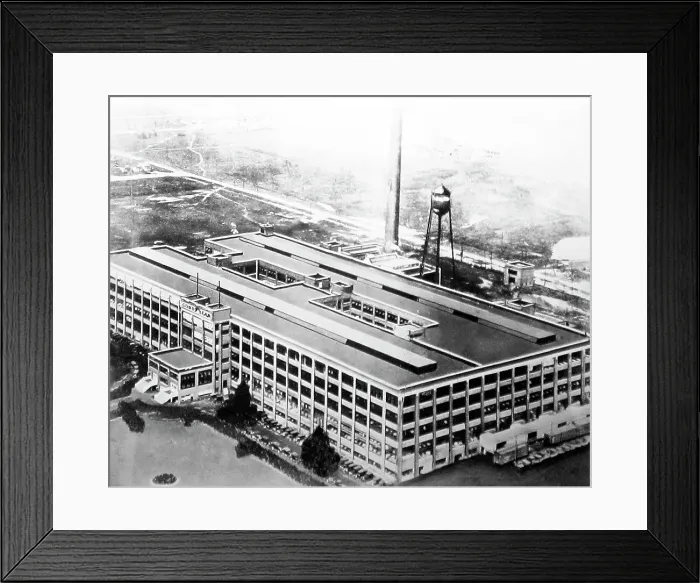 Framed Print : goodyear factory new toronto canada Framed Print : goodyear factory new toronto canada