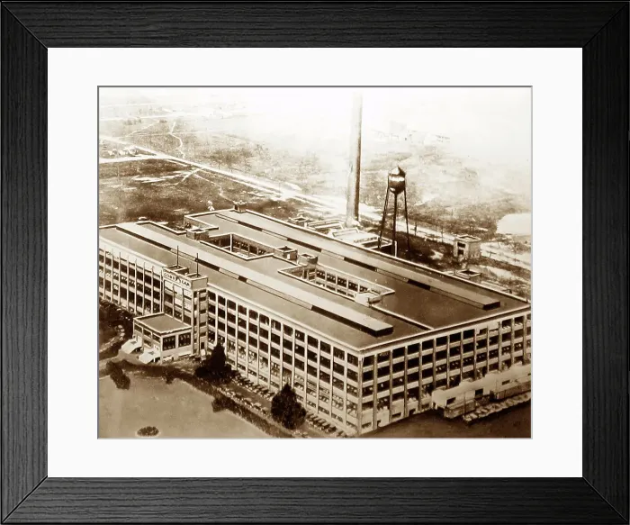 Framed Print : goodyear factory new toronto canada Framed Print : goodyear factory new toronto canada