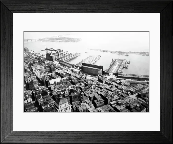 Framed Print : Montreal port canada Framed Print : Montreal port canada