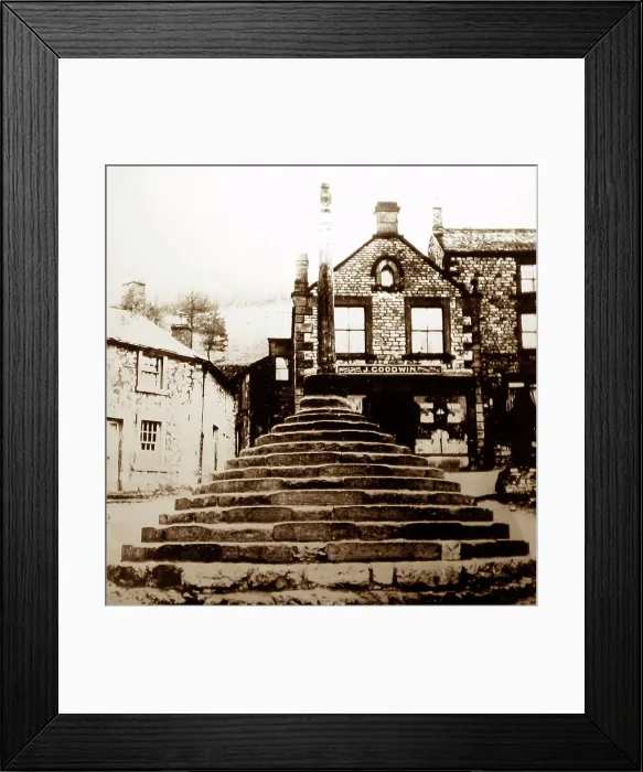 Framed Print : bonsall cross Framed Print : bonsall cross