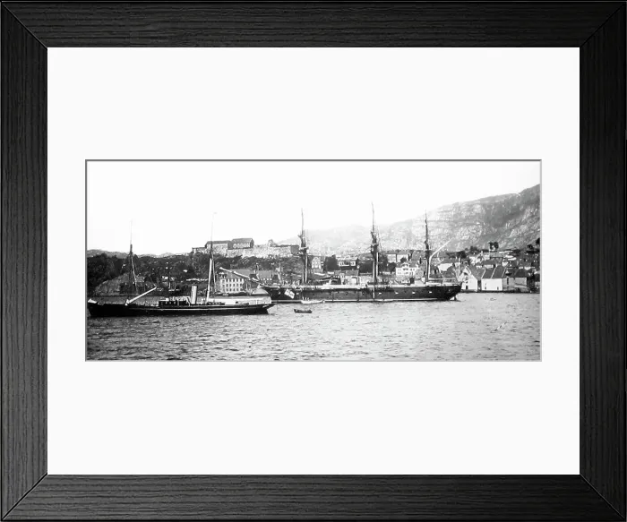 Framed Print : bergen harbour norway Framed Print : bergen harbour norway