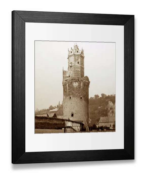 Framed Print : Watch Tower Andernach Germany Framed Print : Watch Tower Andernach Germany