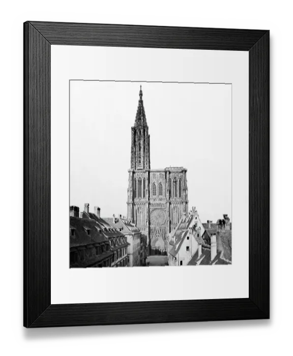 Framed Print : Strasbourg cathedral france Framed Print : Strasbourg cathedral france