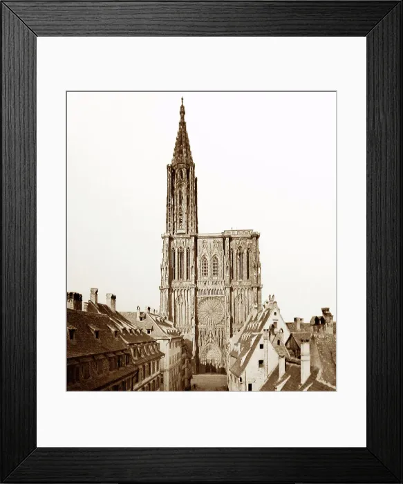 Framed Print : Strasbourg cathedral france Framed Print : Strasbourg cathedral france