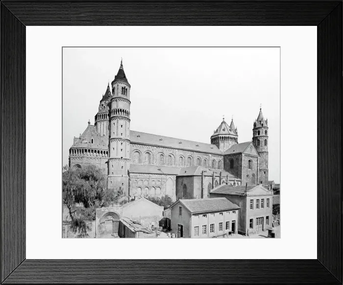 Framed Print : Cathedral Worms germany Framed Print : Cathedral Worms germany