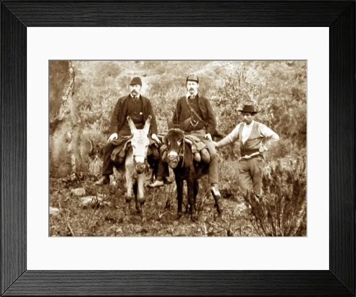 Framed Print : english tourists in gibralter Framed Print : english tourists in gibralter