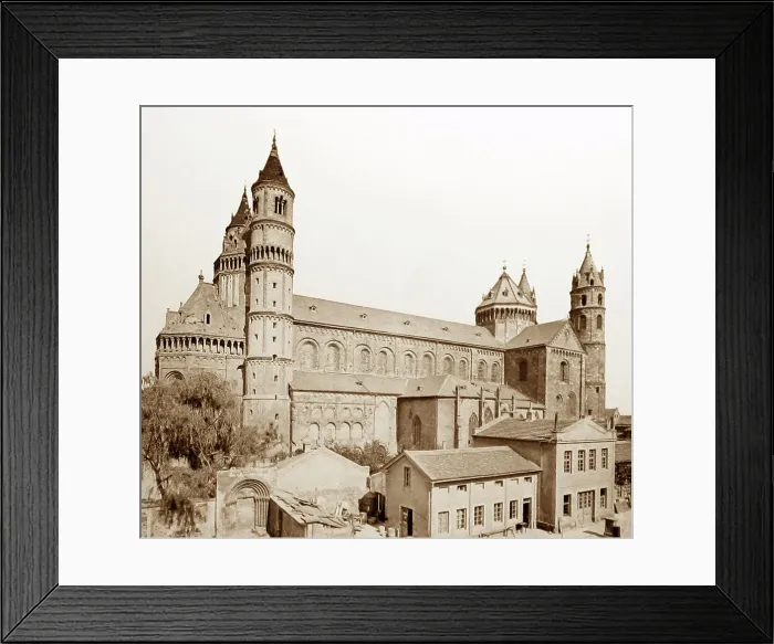 Framed Print : Cathedral Worms germany Framed Print : Cathedral Worms germany