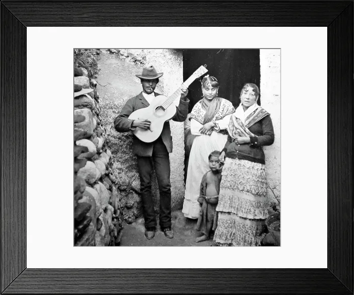 Framed Print : gypsies granada spain Framed Print : gypsies granada spain