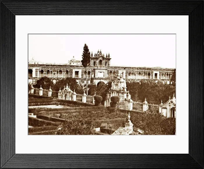 Framed Print : the alcazar seville spain Framed Print : the alcazar seville spain