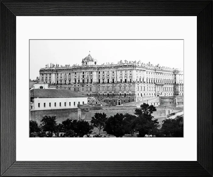 Framed Print : Royal Palace Madrid Spain Framed Print : Royal Palace Madrid Spain
