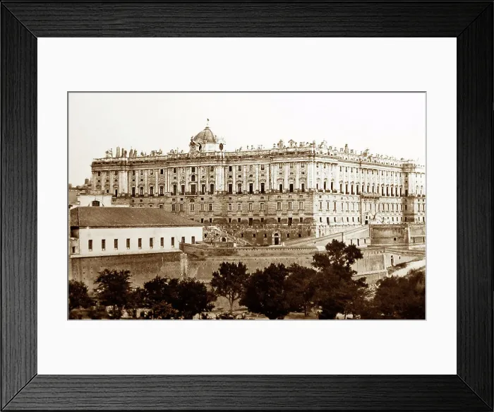 Framed Print : Royal Palace Madrid Spain