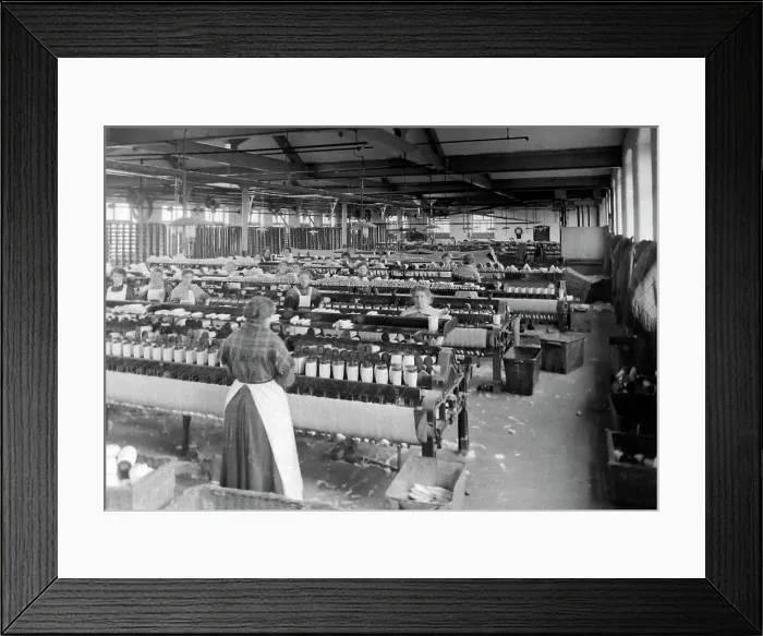 Framed Print : Queensgate Cotton Mill Peart Street Burnley Framed Print : Queensgate Cotton Mill Peart Street Burnley