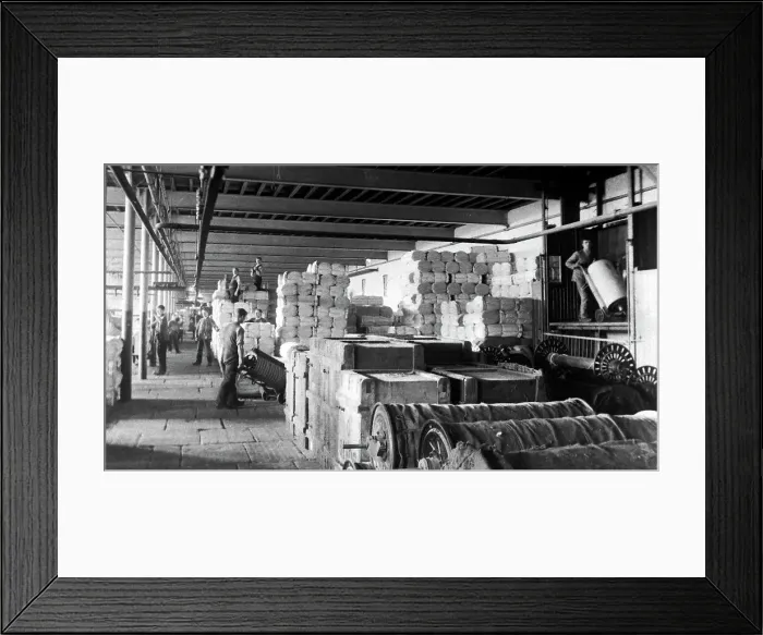 Framed Print : Queensgate Cotton Mill Peart Street Burnley Framed Print : Queensgate Cotton Mill Peart Street Burnley