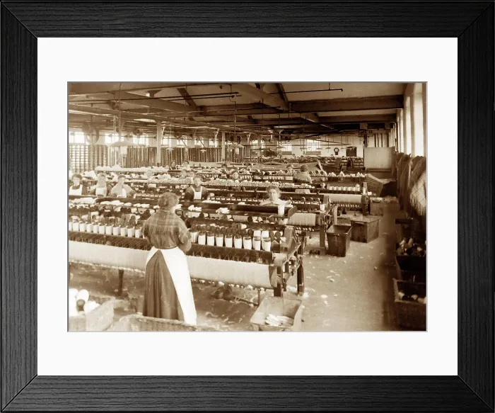 Framed Print : Queensgate Cotton Mill Peart Street Burnley Framed Print : Queensgate Cotton Mill Peart Street Burnley