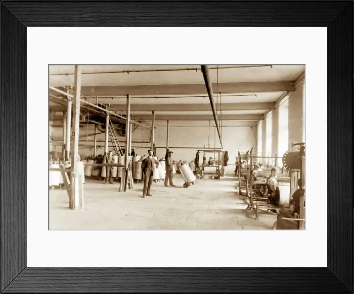 Framed Print : Queensgate Cotton Mill Peart Street Burnley Framed Print : Queensgate Cotton Mill Peart Street Burnley