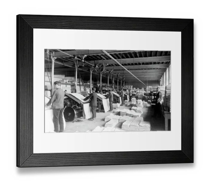 Framed Print : Queensgate Cotton Mill Peart Street Burnley Framed Print : Queensgate Cotton Mill Peart Street Burnley