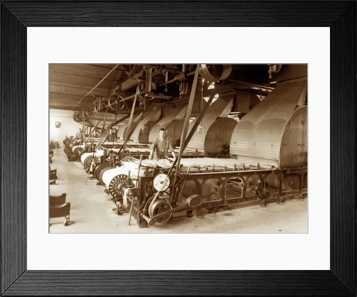 Framed Print : Queensgate Cotton Mill Peart Street Burnley Framed Print : Queensgate Cotton Mill Peart Street Burnley