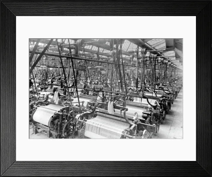 Framed Print : Queensgate Cotton Mill Peart Street Burnley Framed Print : Queensgate Cotton Mill Peart Street Burnley