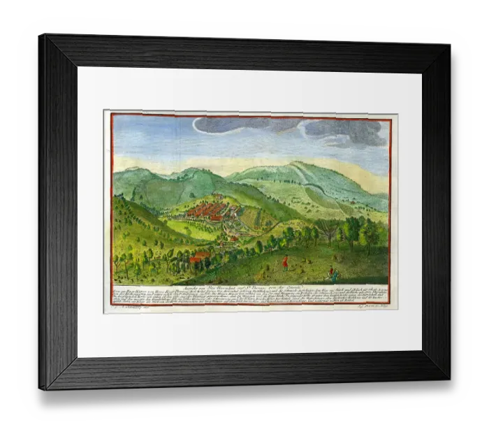 Framed Print : View of St Thomas, West Indies Framed Print : View of St Thomas, West Indies