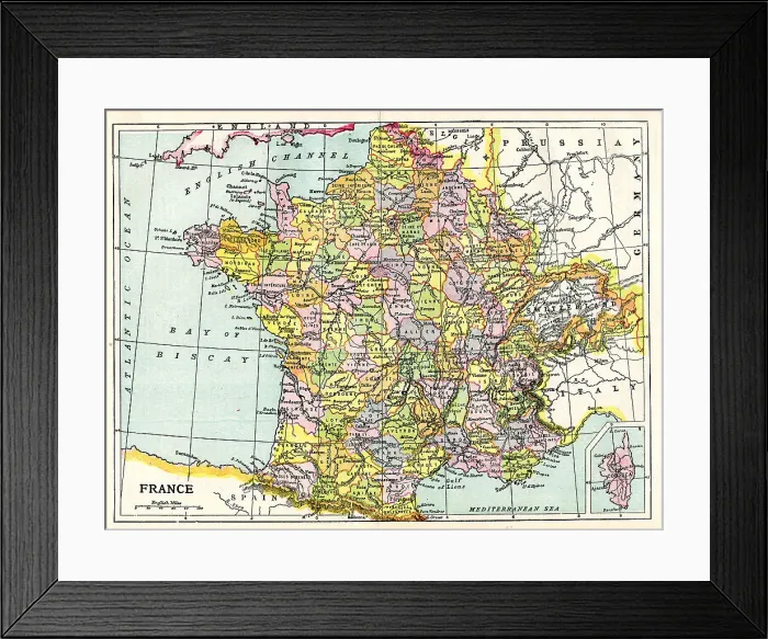 Framed Print : France Framed Print : France