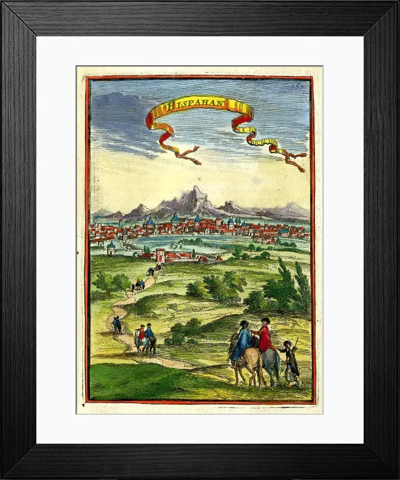 Framed Print : Ispahan Framed Print : Ispahan