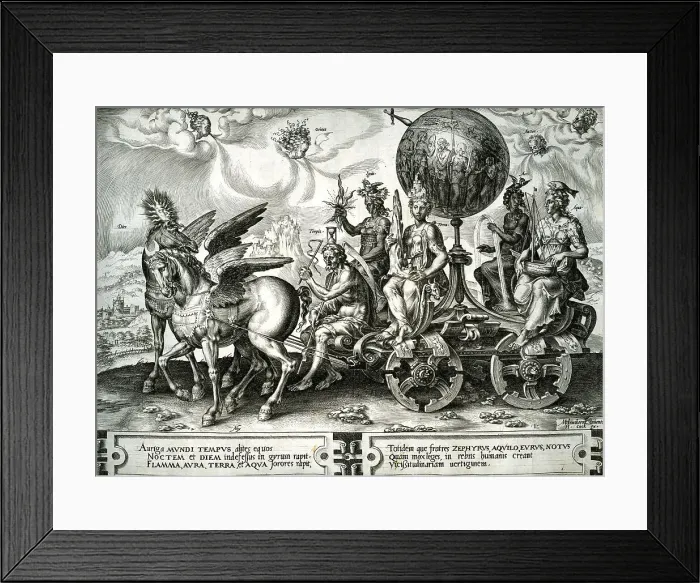 Framed Print : Tempus, Ignis, Terra, Aer, Aqua Framed Print : Tempus, Ignis, Terra, Aer, Aqua
