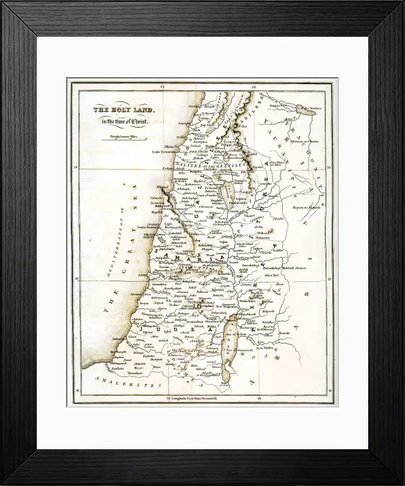 Framed Print : Holyland In The Time of Christ