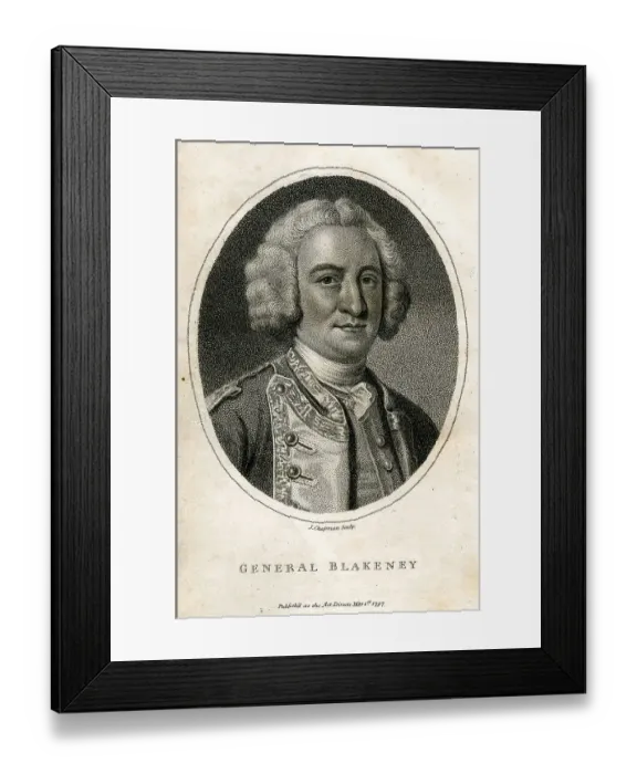 Framed Print : General Blakeney Framed Print : General Blakeney