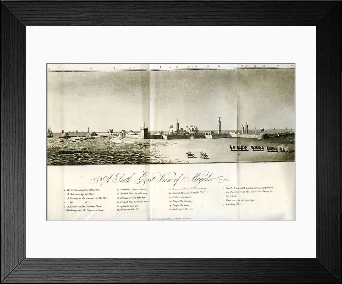 Framed Print : A South East View of Mogodor Framed Print : A South East View of Mogodor