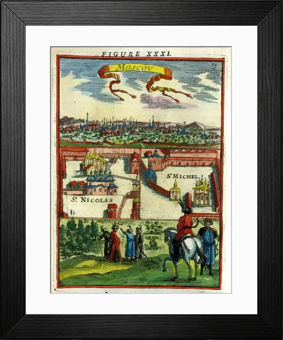 Framed Print : Moscow Framed Print : Moscow