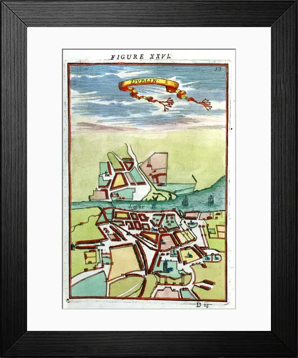 Framed Print : Dublin Framed Print : Dublin