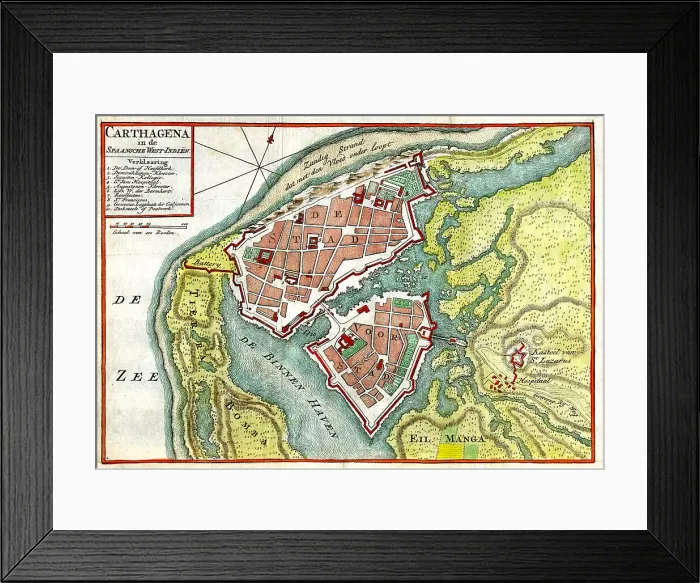 Framed Print : Carthagena Framed Print : Carthagena