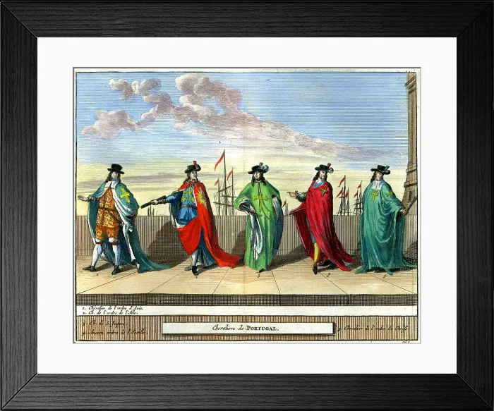 Framed Print : Chevaliers of Portugal Framed Print : Chevaliers of Portugal