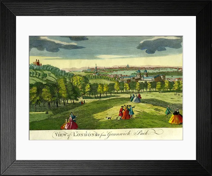 Framed Print : Greenwich Park Framed Print : Greenwich Park