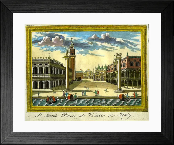 Framed Print : St Marks Place, Venice Framed Print : St Marks Place, Venice