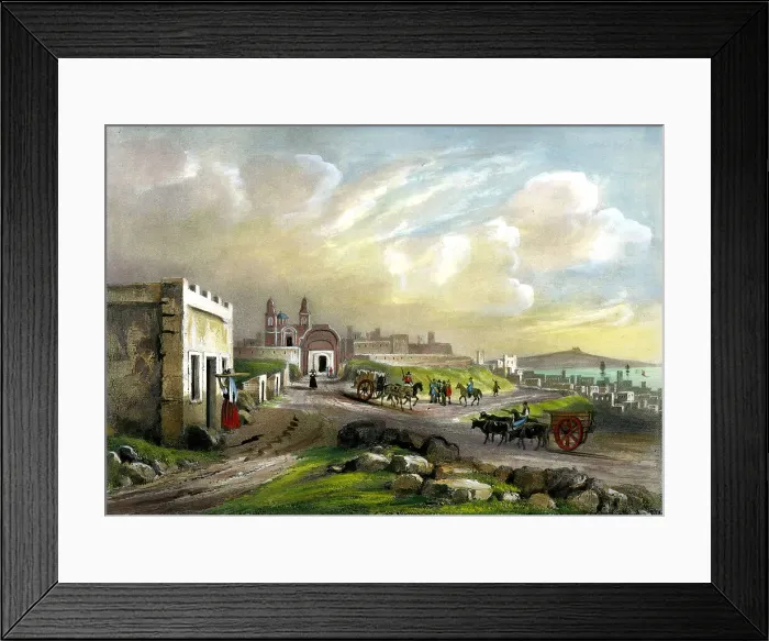 Framed Print : Monte Video, Uraguay Framed Print : Monte Video, Uraguay