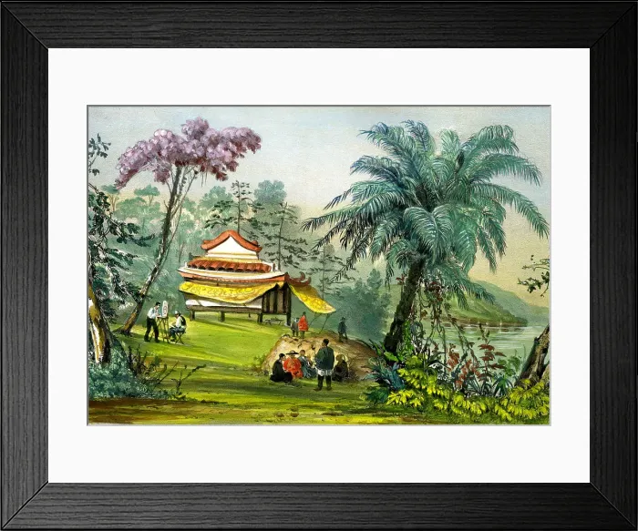 Framed Print : Touranne, China Framed Print : Touranne, China