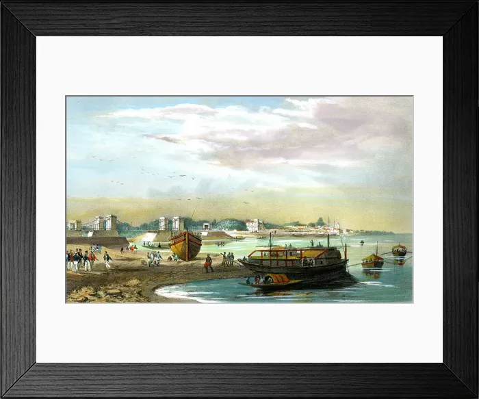 Framed Print : Calcutta, India Framed Print : Calcutta, India