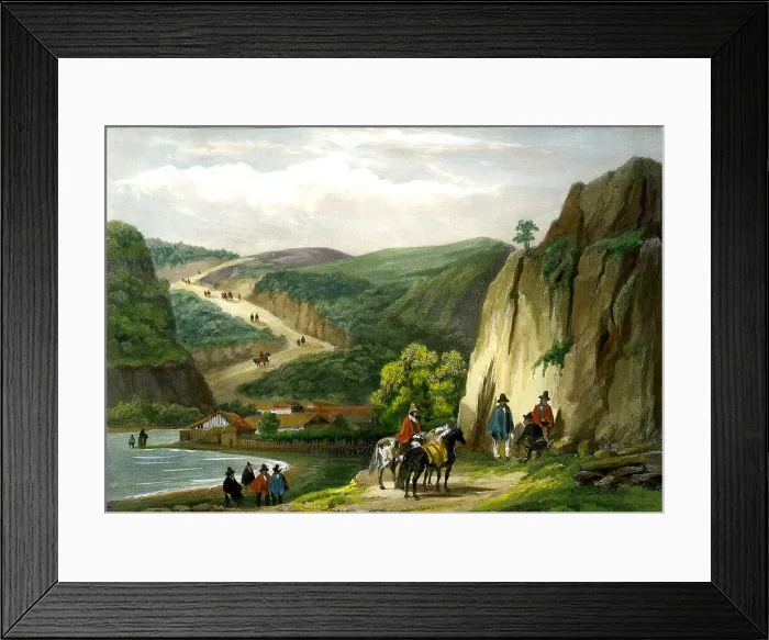 Framed Print : Chile, Route De Santiago Framed Print : Chile, Route De Santiago