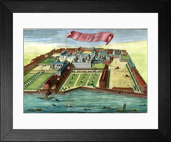 Framed Print : The Temple, London Framed Print : The Temple, London