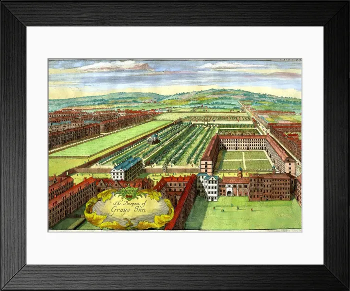Framed Print : Grays Inn, London Framed Print : Grays Inn, London