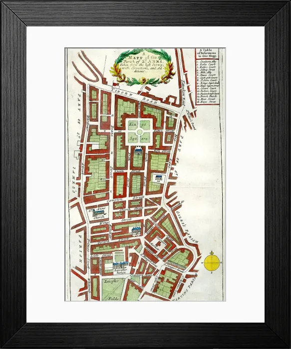 Framed Print : Parish of St Ann'S Framed Print : Parish of St Ann'S