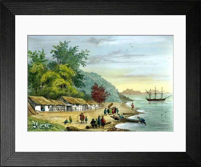 Framed Print : Touranne, Cochin China Framed Print : Touranne, Cochin China