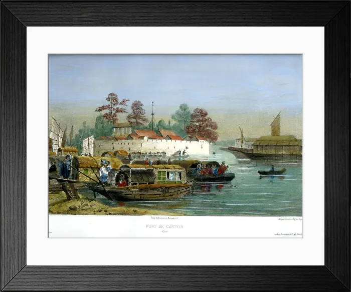 Framed Print : Fort Canton, China Framed Print : Fort Canton, China