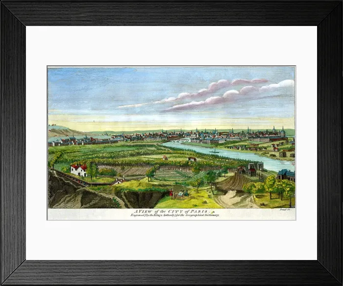 Framed Print : City of Paris Framed Print : City of Paris