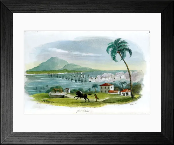 Framed Print : St Kitts, West Indies