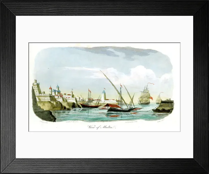 Framed Print : Malta Framed Print : Malta